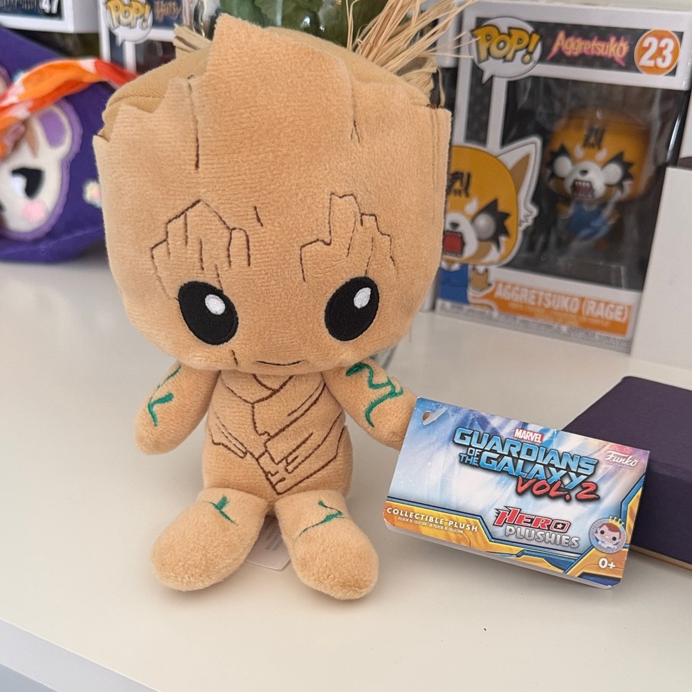 Funko Groot Plush Toy Guardians of the‎ Galaxy Vol 2 NWT Marvel Baby Groot